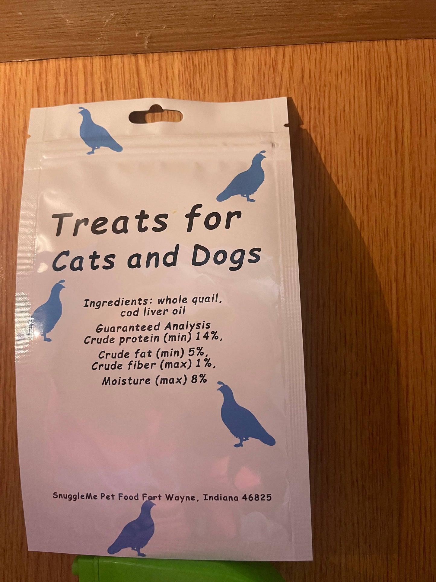 Snuggleme Freeze Dried Quail Nuggets