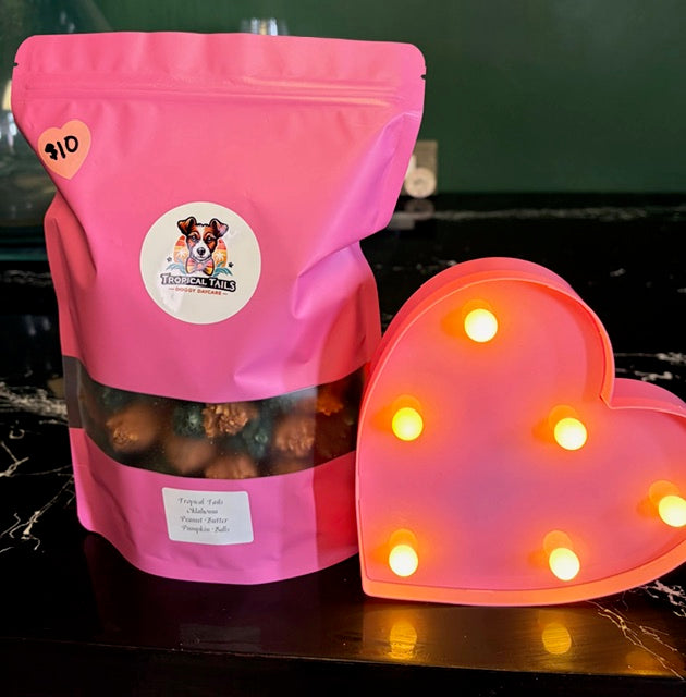 Pumpkin Peanut Butter Dog Treats