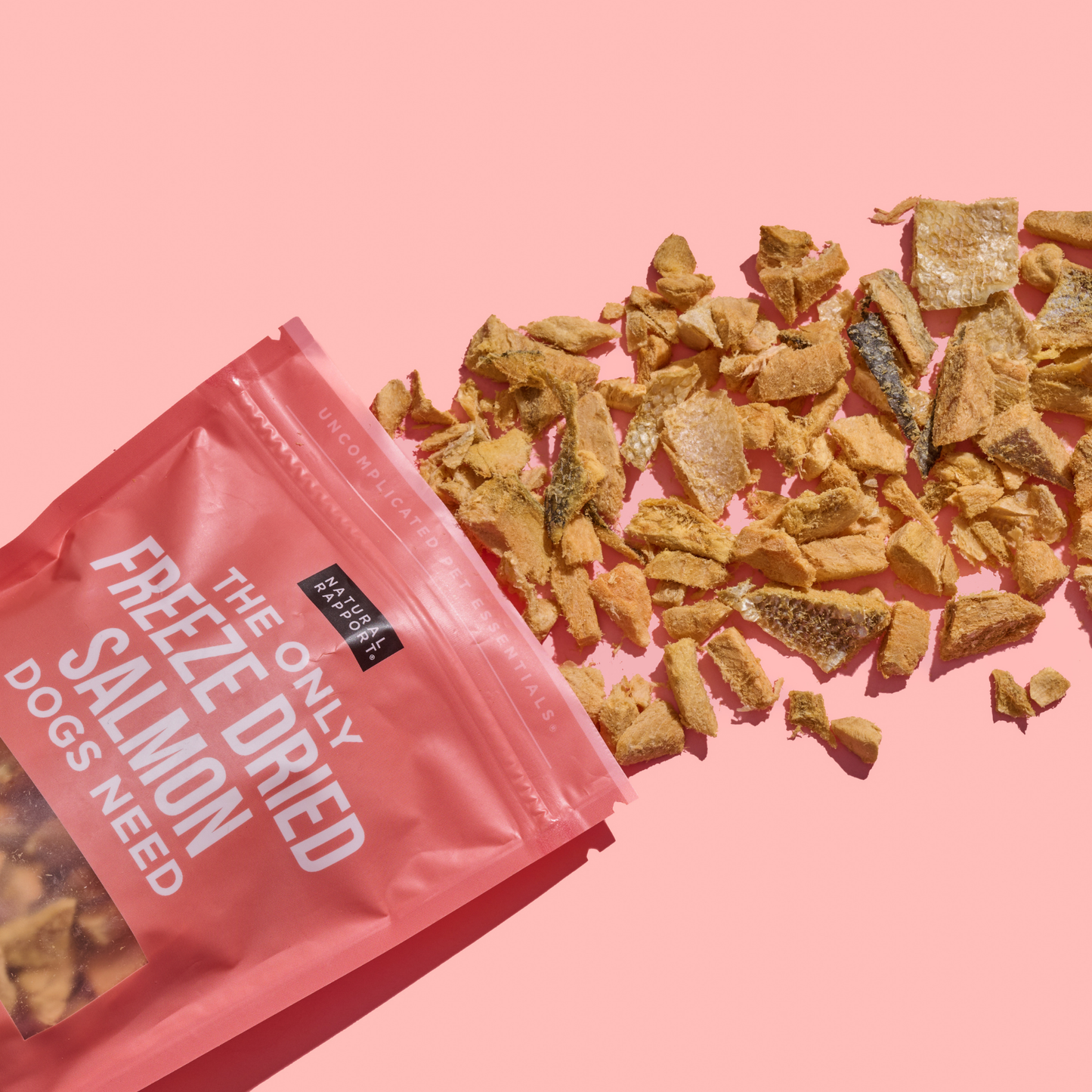 The Only Freeze Dried Salmon Dogs Need: 3 ounce