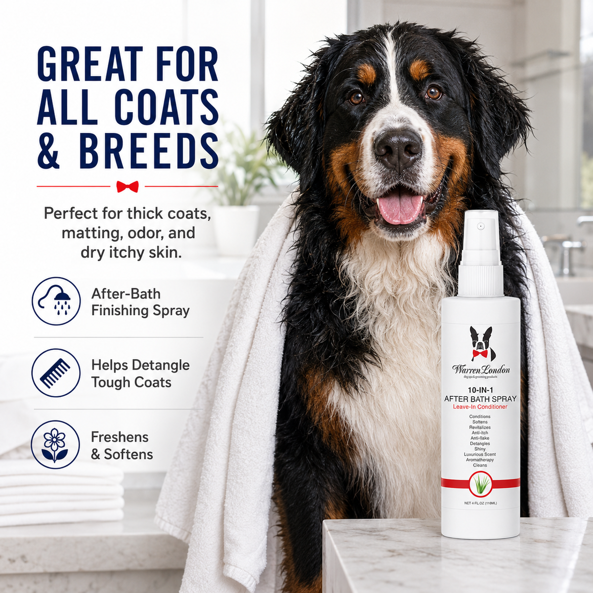 10-in-1 After Bath Spray - 3 Sizes: 4oz