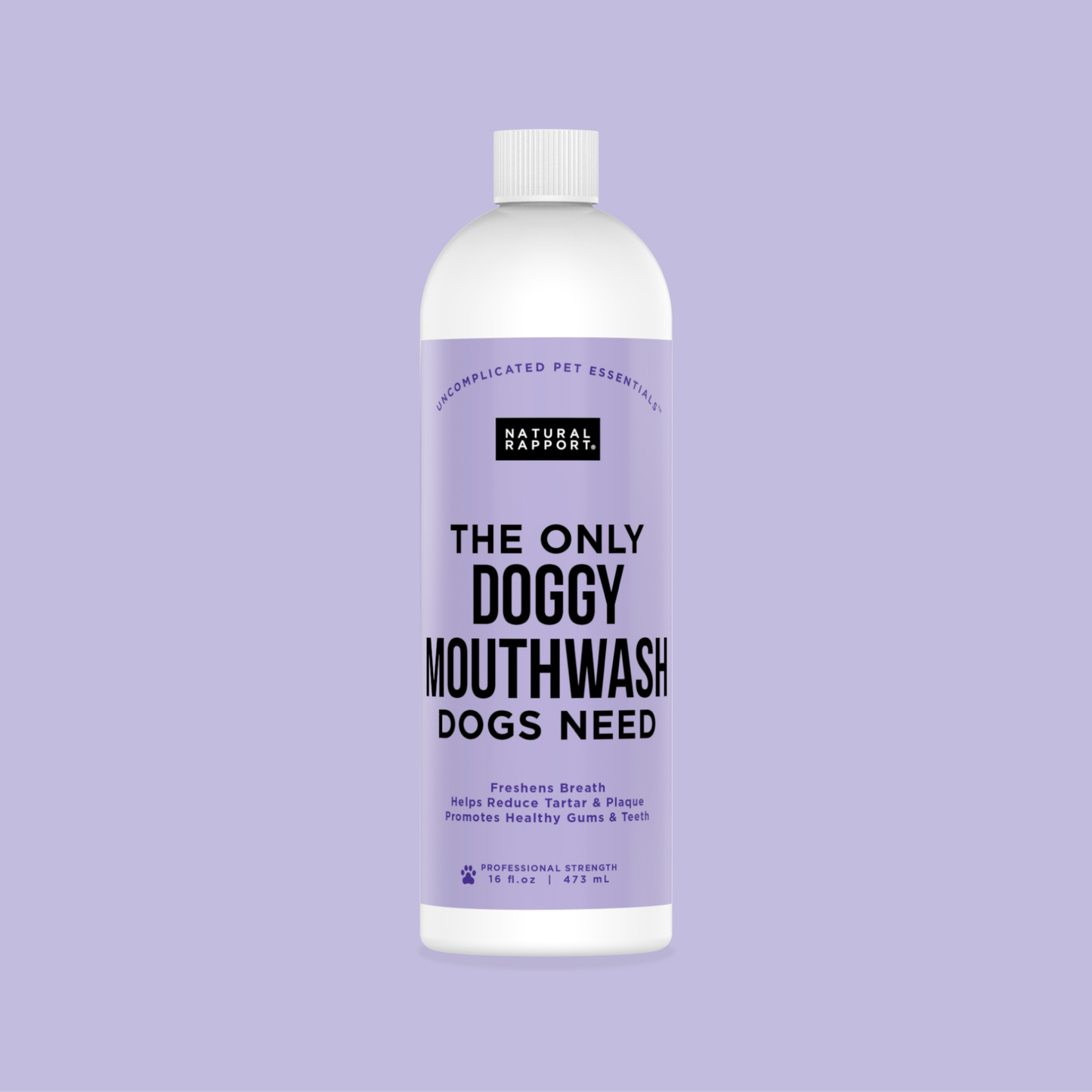 The Only Doggy Mouthwash Dogs Need: 3 ounce