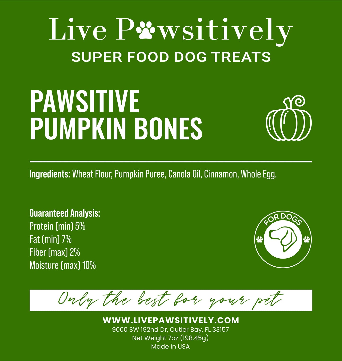 Pawsitive Pumpkin Bones