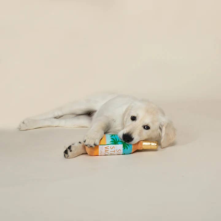 PetShop by Fringe Studio Sip Stay Vacay Plush Dog Toy