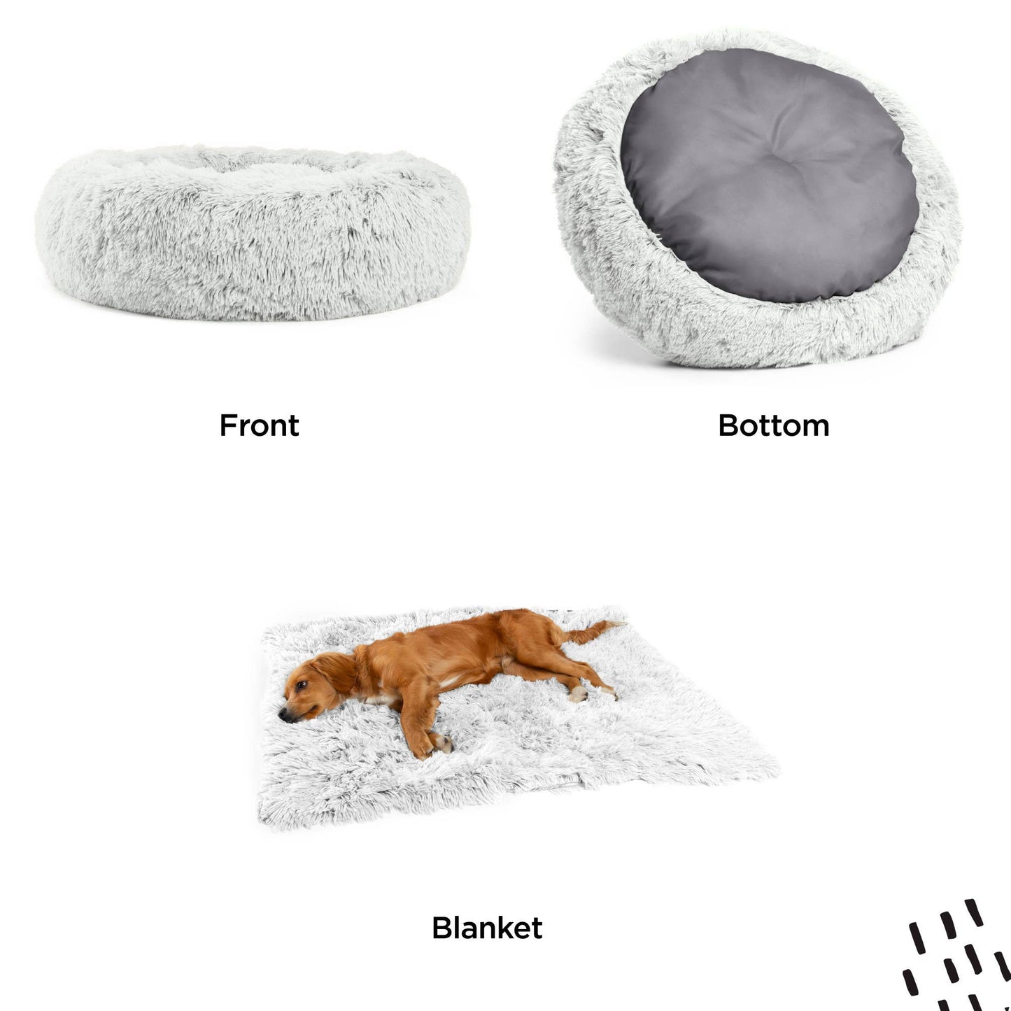 Donut Anxiety Bed and Blanket Frost 23"x23"