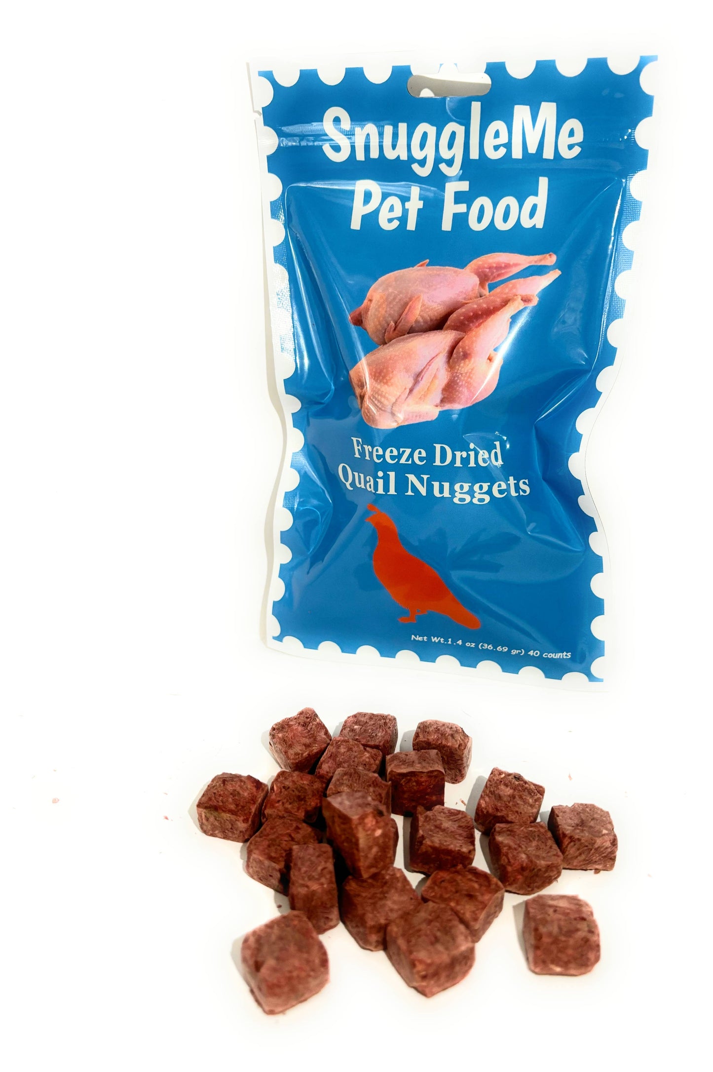 Snuggleme Freeze Dried Quail Nuggets