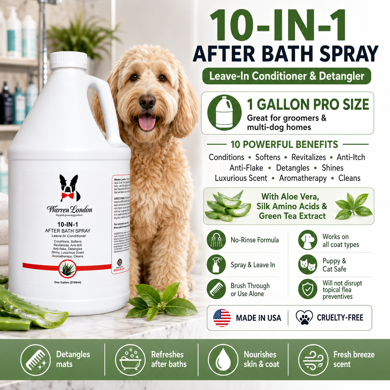 10-in-1 After Bath Spray - 3 Sizes: 4oz