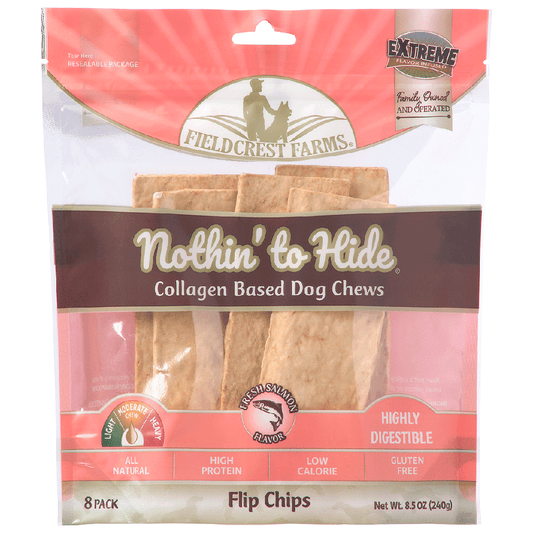 FIELDCREST FARMS Nothin To Hide Flip Chips Salmon 8pk